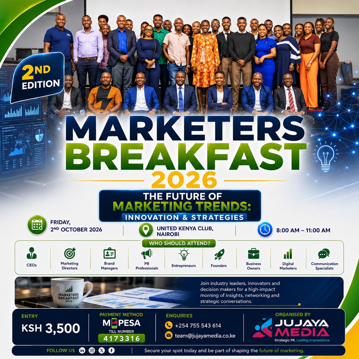 The Marketers Breakfast 2nd Edition Feature Banner