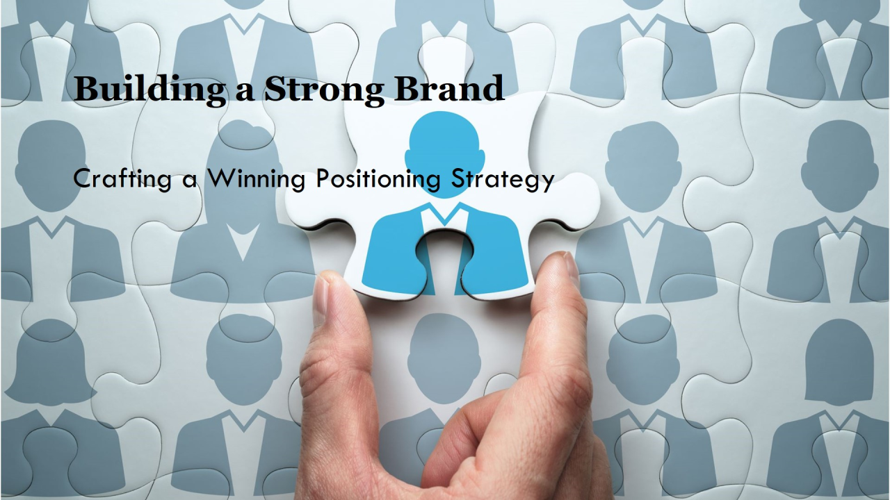 Brand Strategy & Positioning